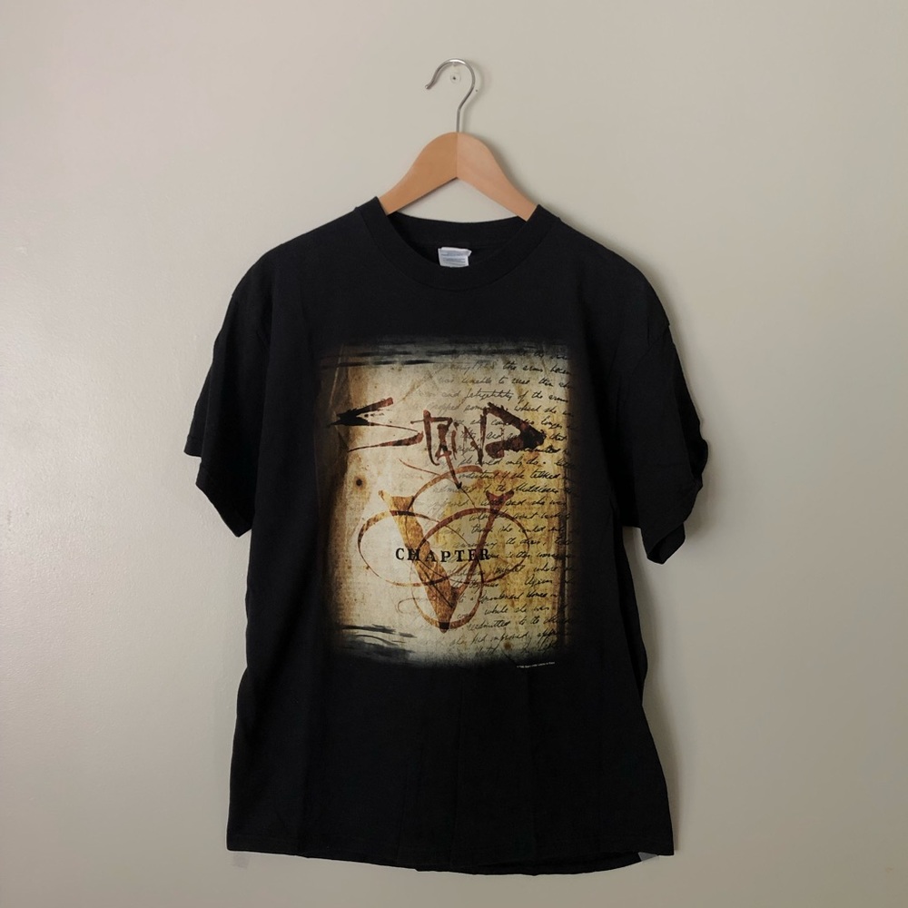 Staind Chapter V 2006 Tour T Shirt Large